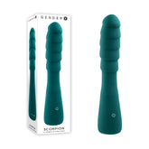 Gender X SCORPION Vibrator 21.2 cm Long Ribbed Design Vibrators